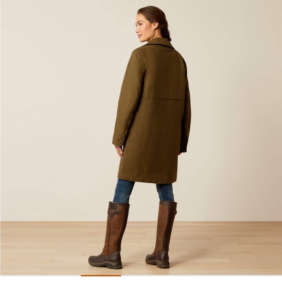 Ariat NWOT cloverfield coat! The color is called earth! - Picture 10 of 13